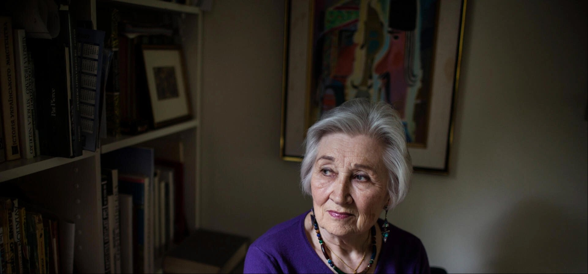 Marta Woschuk  huyó de Ucrania durante la Segunda Guerra Mundial y encontró la seguridad en Canadá.